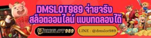 DMSLOT989 จ่ายจริง สล็อตออนไลน์ แบบทดลองได้